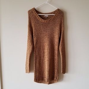 ❤️ New Forever 21 Tan Chunky Long Sweater